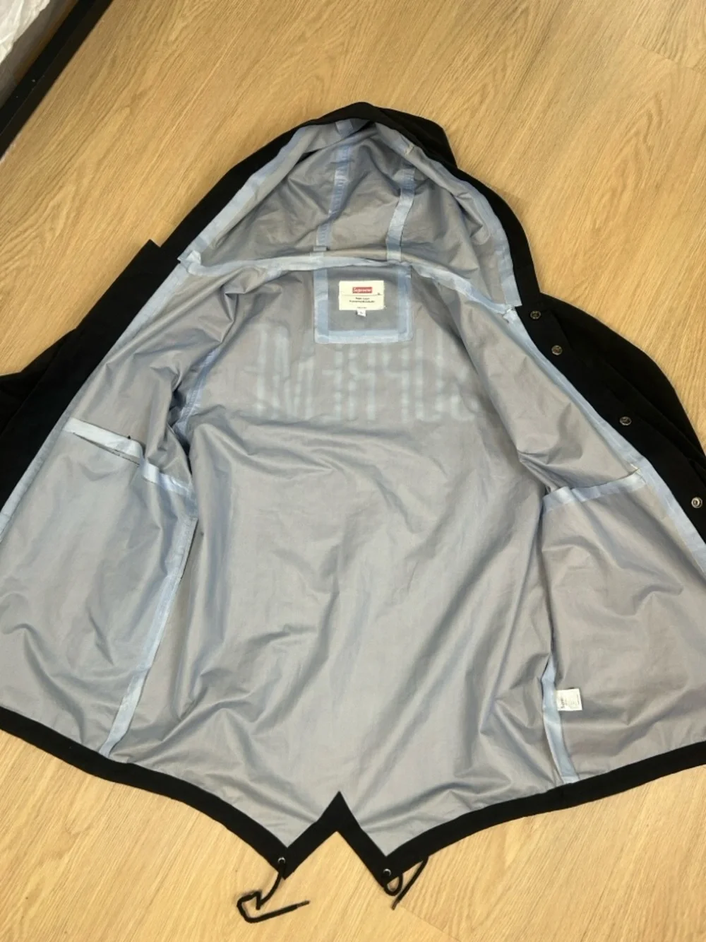 Supreme 2013 Taped Seam Fishtail Parka L - Picture 10 of 10